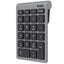 Teclado Numérico Inalámbrico Trust Xalas Wireless/ Plata