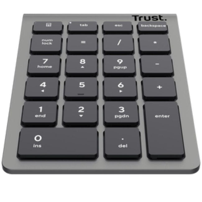Teclado Numérico Inalámbrico Trust Xalas Wireless/ Plata Main Image