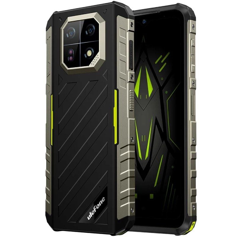 Smartphone Rugerizado Ulefone Armor 22 8GB/ 128GB/ 6.58"/ Negro y Verde