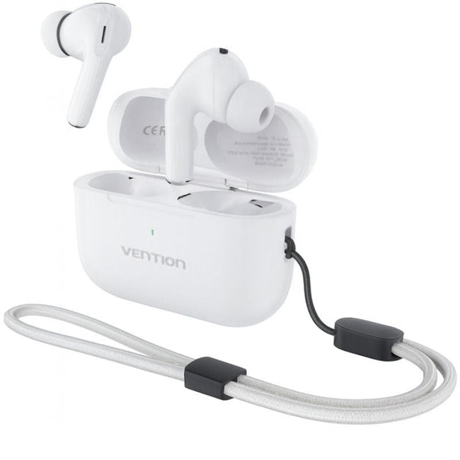 Auriculares Bluetooth Vention Echo Lite E11 Pro con estuche de carga/ Blancos Hover Image