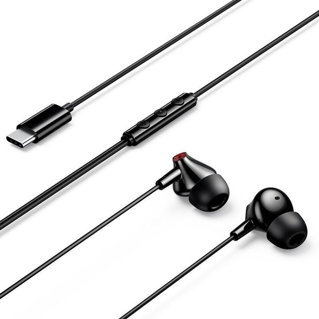 Auriculares Intrauditivos Vention Echo Lite USB-C In-Ear/ con Micrófono/ USB Tipo-C/ Negros Hover Image