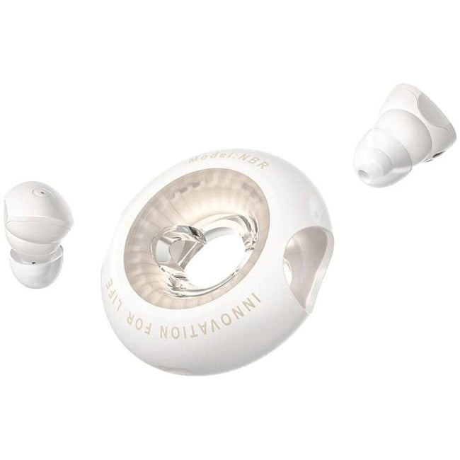 Auriculares Bluetooth Vention NBRN0 con estuche de carga/ Autonomía 6h/ Beige Hover Image