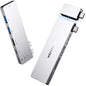 Docking USB Tipo-C Vention THZH0/ 1xHDMI 4K/ 2xUSB/ 2xUSB Tipo-C/ 1xThunderBolt/ 1xUSB Tipo-C PD/ Gris