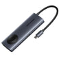 Docking USB Tipo-C con Carga Inalámbrica Vention TPMHB/ 1xHDMI 4K/ 2xUSB/ 1xUSB Tipo-C/ 1xUSB Tipo-C PD/ Gris