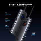 Docking USB Tipo-C Vention TQXHB/ 2xUSB/ 1xUSB Tipo-C/ 1xHDMI/ 1xUSB Tipo-C PD/ Gris