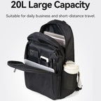 Mochila Vention KRMB0 para Portátiles hasta 15.6"/ 20L/ Negra