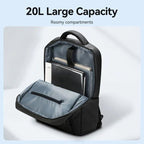 Mochila Vention KRRB0 para Portátiles hasta 15.6"/ 20L/ Impermeable/ Negra