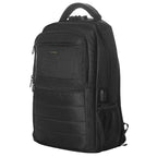 Mochila Vention KRKB0 para Portátiles hasta 17"/ 20L/ Impermeable/ Puerto USB/ Antirrobo/ Negra
