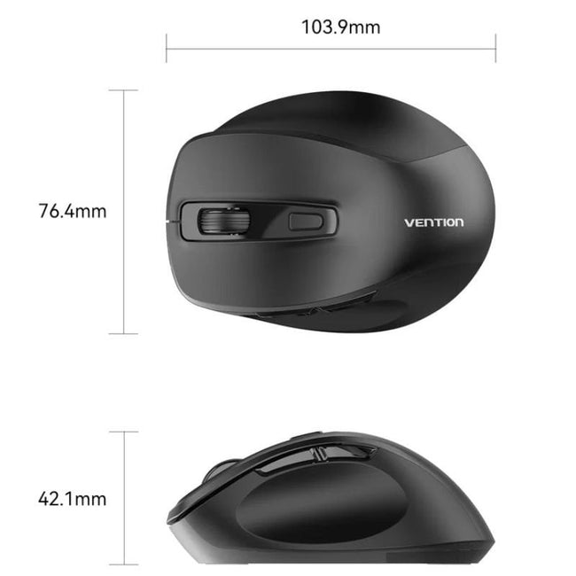 Ratón Ergonómico Inalámbrico Vention KTMB0/ Hasta 4000 DPI Main Image