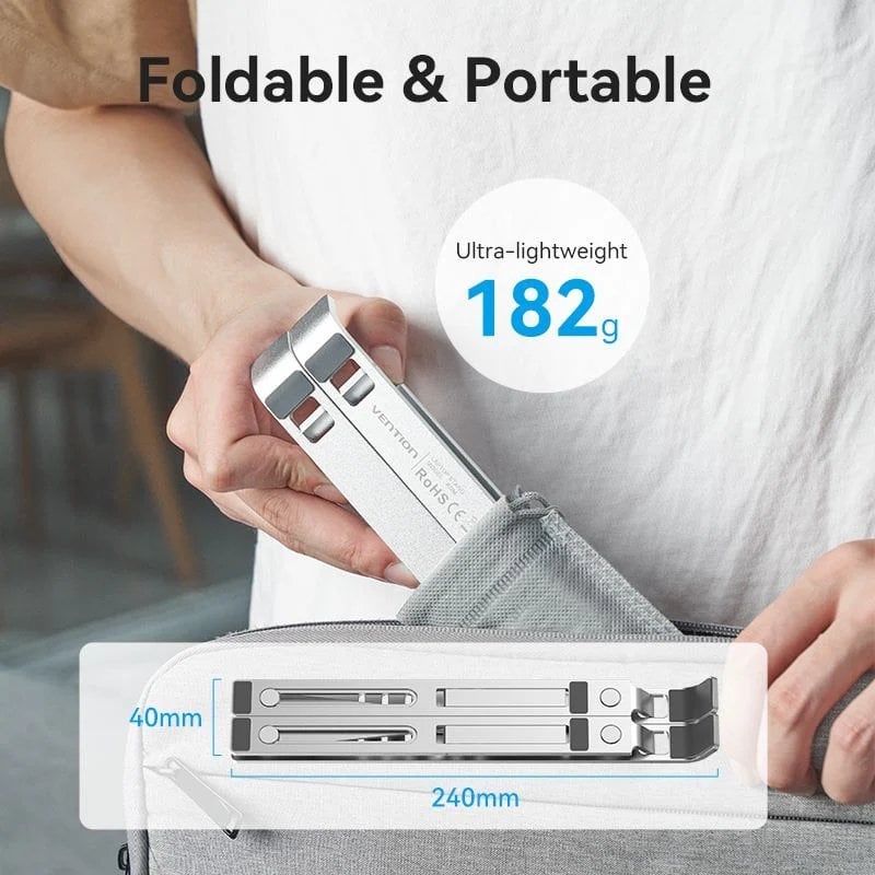 Soporte Vention KDMI0 para Portátil/Tablet hasta 17"
