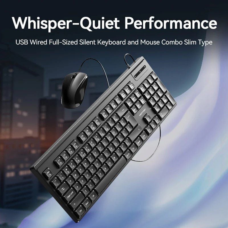Teclado y Ratón Vention Combo KTYBG-EN