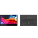 Monitor Portátil Táctil Verbatim Touch Light 14"/ Full HD/ Multimedia/ Negro