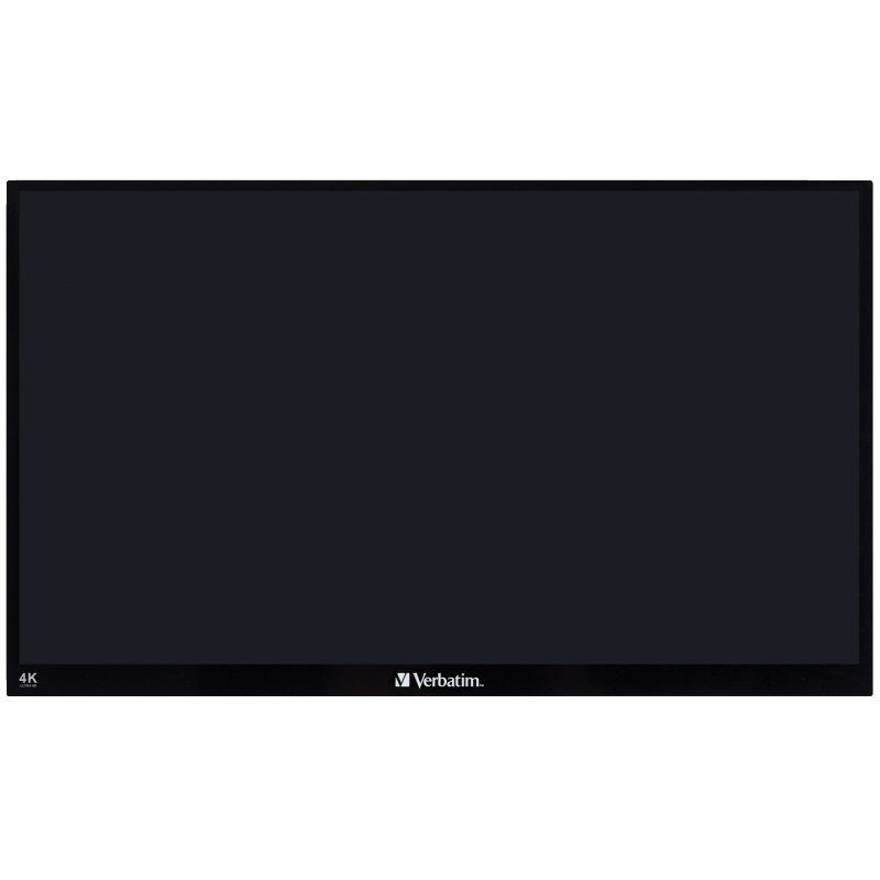 Monitor Portátil Táctil Verbatim PMT-17-4K 17.3"/ 4K/ Multimedia/ Negro