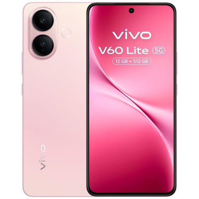 Smartphone Vivo V60 Lite 12GB/ 512GB/ 6.77"/ 5G/ Rosa Hover Image