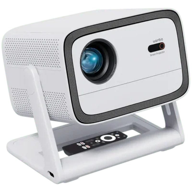 Proyector Portátil Wanbo Vali 1/ 900 Lúmenes/ Full HD/ HDMI/ Bluetooth/ WiFi/ Blanco