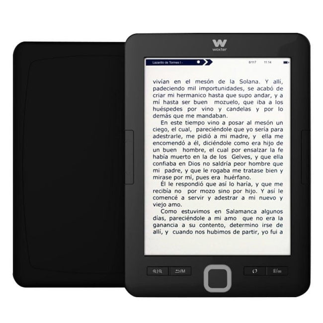 Libro electrónico Ebook Woxter Scriba 195/ 6"/ tinta electrónica/ Negro Hover Image