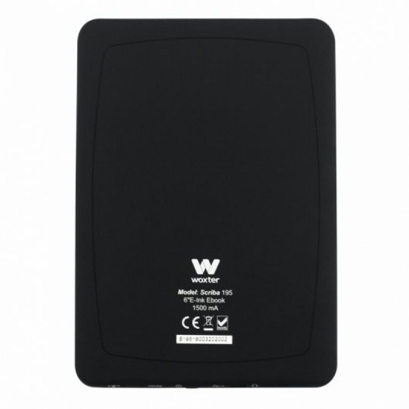 Libro electrónico Ebook Woxter Scriba 195/ 6"/ tinta electrónica/ Negro