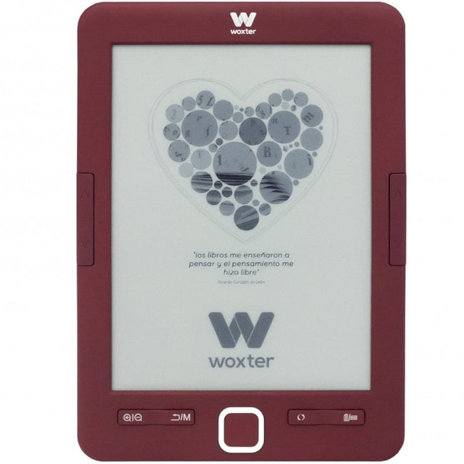 Libro Electrónico Ebook Woxter Scriba 195/ 6"/ Tinta Electrónica/ Rojo Hover Image