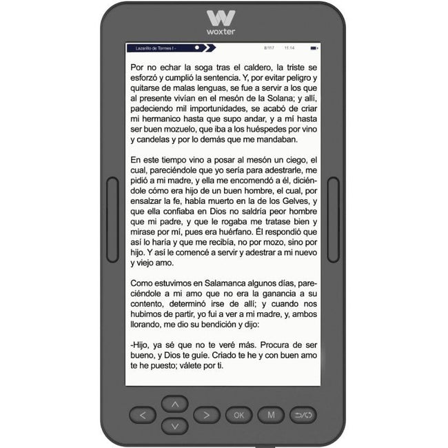 Libro Electrónico Ebook Woxter Scriba 195 S/ 4.7"/ Tinta Electrónica/ Negro Main Image