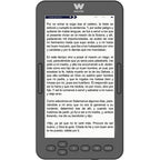 Libro Electrónico Ebook Woxter Scriba 195 S/ 4.7"/ Tinta Electrónica/ Negro