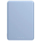 Powerbank 5000mAh Xiaomi Super Slim Magnetic Power Bank 5000/ Wireless/ Azul/ Incluye Cable USB Tipo-C