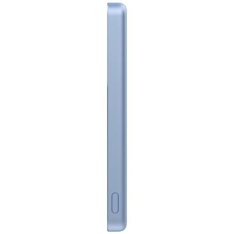 Powerbank 5000mAh Xiaomi Super Slim Magnetic Power Bank 5000/ Wireless/ Azul/ Incluye Cable USB Tipo-C