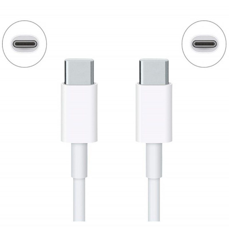 Cable USB 2.0 Tipo C Xiaomi SJV4108GL/ USB Tipo-C Macho - USB Tipo-C Macho/ 1.5m/ Blanco