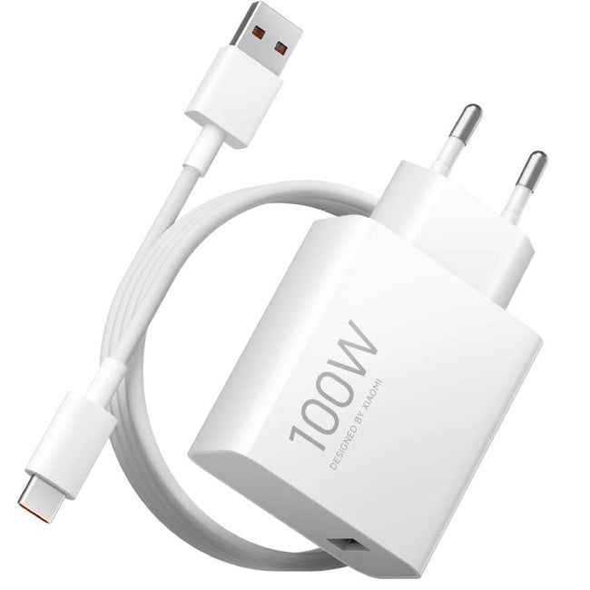 Cargador de Pared Xiaomi 100W Charging Combo (Type-A)/ 1xUSB + Cable USB Tipo-C/ 100W Main Image