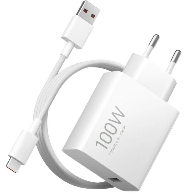 Cargador de Pared Xiaomi 100W Charging Combo (Type-A)/ 1xUSB + Cable USB Tipo-C/ 100W Main Image
