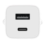 Cargador de Pared GaN Xiaomi Mi 65W Fast Charger 1xUSB Tipo-C/ 1xUSB A/ 65W