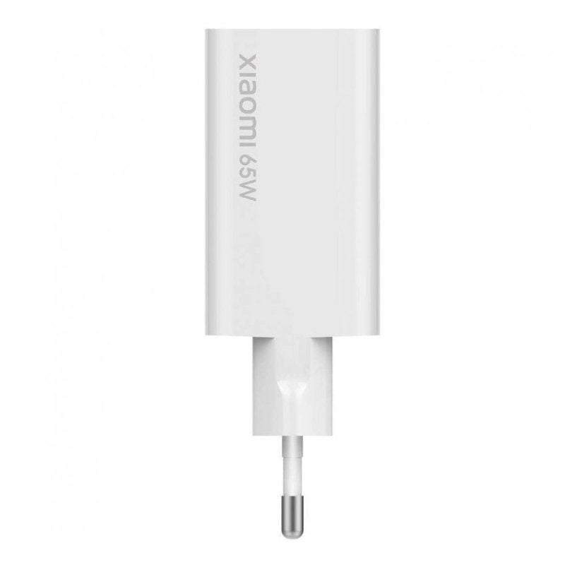 Cargador de Pared GaN Xiaomi Mi 65W Fast Charger 1xUSB Tipo-C/ 1xUSB A/ 65W