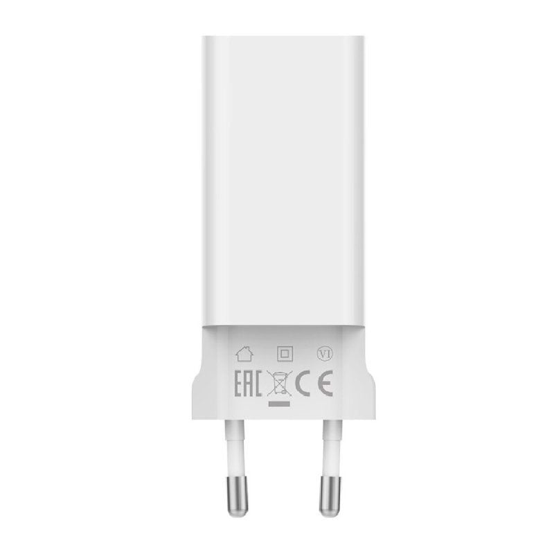 Cargador de Pared GaN Xiaomi Mi 65W Fast Charger 1xUSB Tipo-C/ 1xUSB A/ 65W