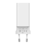 Cargador de Pared GaN Xiaomi Mi 65W Fast Charger 1xUSB Tipo-C/ 1xUSB A/ 65W