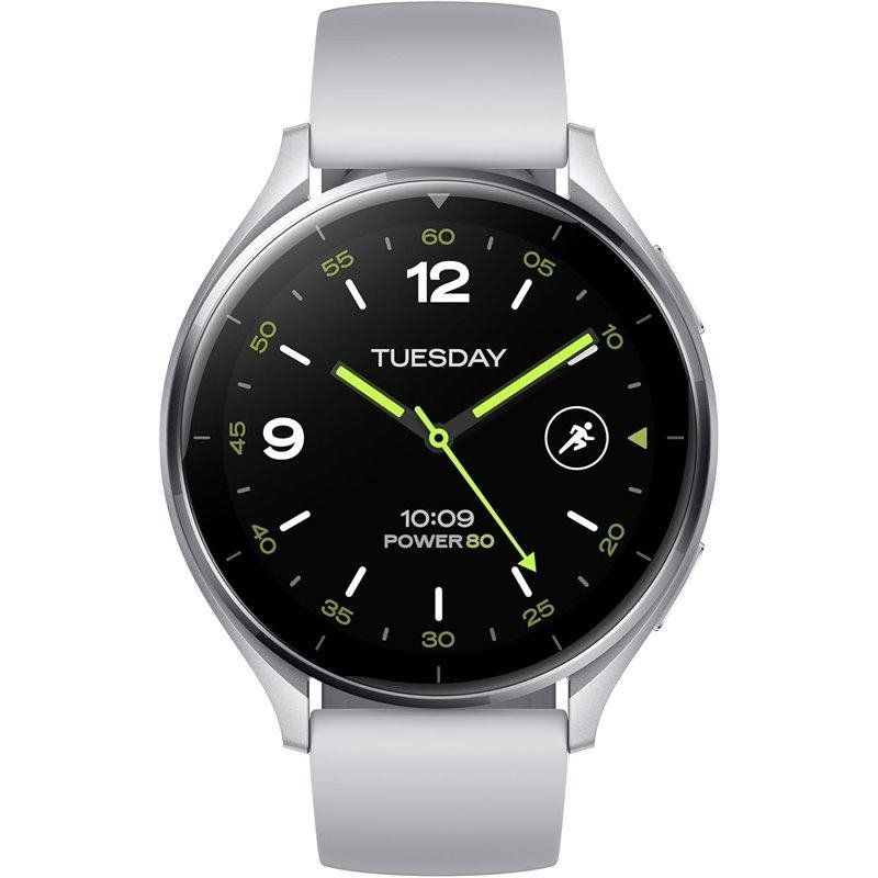 Smartwatch Xiaomi Watch 2/ Notificaciones/ Frecuencia Cardíaca/ GPS/ Plata
