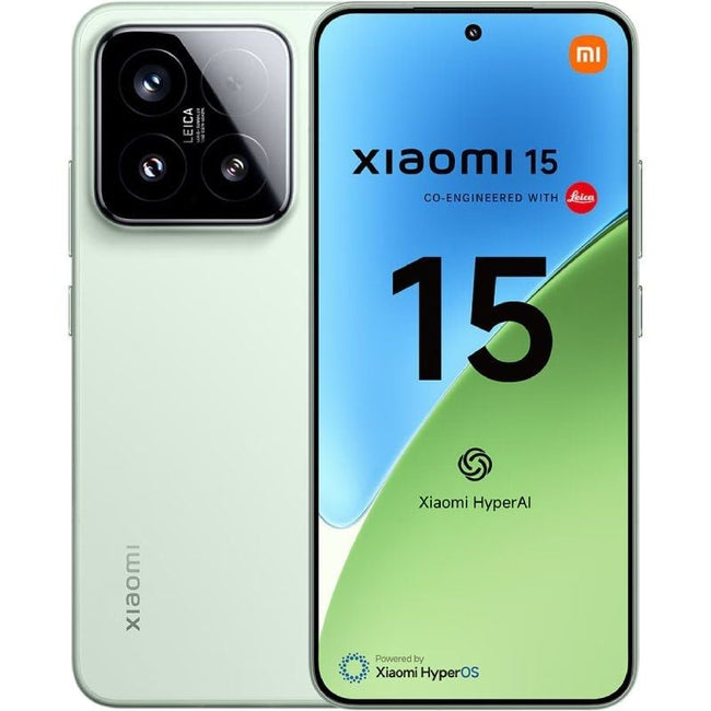 Smartphone Xiaomi 15 NFC 12GB/ 256GB/ 6.36"/ 5G/ Verde Hover Image
