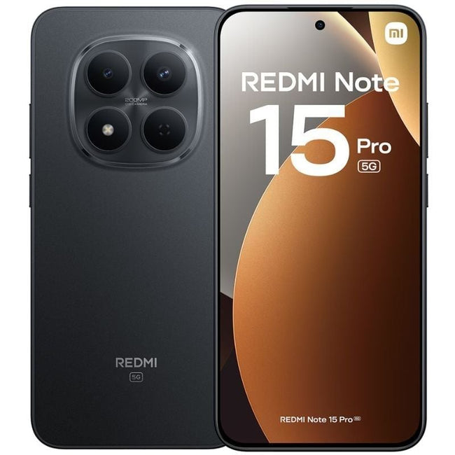 Smartphone Xiaomi Redmi Note 15 Pro 8GB/ 512GB/ 6.83"/ 5G/ Negro Hover Image