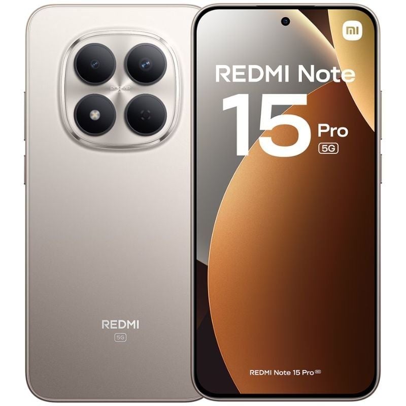 Smartphone Xiaomi Redmi Note 15 Pro 8GB/ 512GB/ 6.83"/ 5G/ Titanio