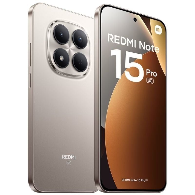 Smartphone Xiaomi Redmi Note 15 Pro 8GB/ 512GB/ 6.83"/ 5G/ Titanio