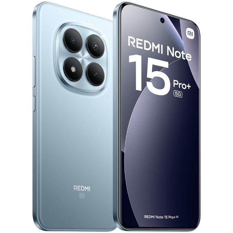 Smartphone Xiaomi Redmi Note 15 Pro Plus 8GB/ 256GB/ 6.83"/ 5G/ Azul Glaciar