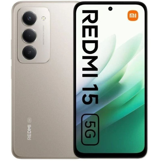 Smartphone Xiaomi Redmi 15 4GB/ 128GB/ 6.9"/ 5G/ Gris Titán Hover Image