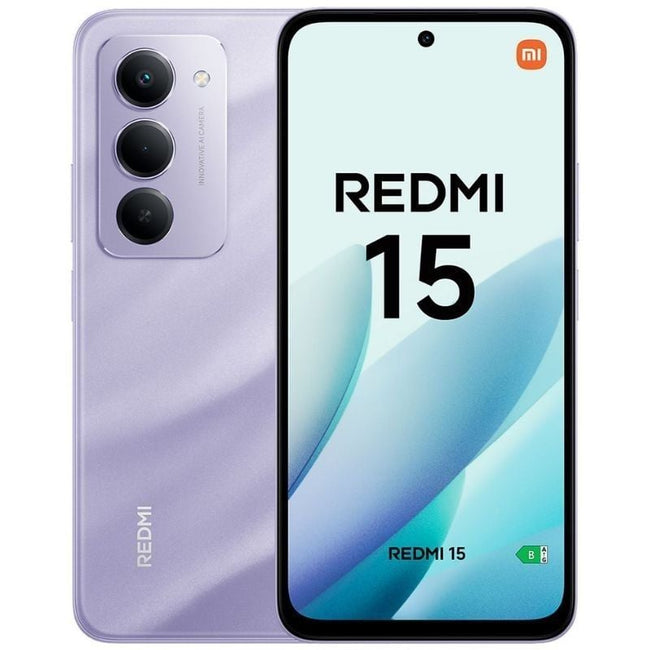 Smartphone Xiaomi Redmi 15 6GB/ 128GB/ 6.9"/ Púrpura Hover Image