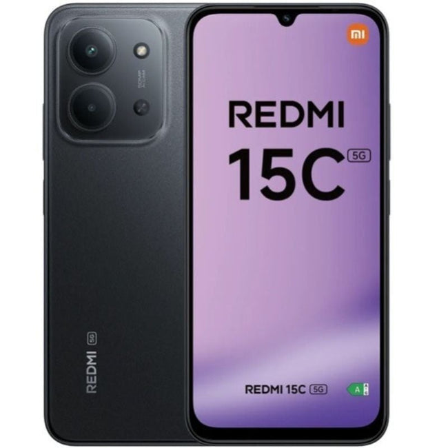 Smartphone Xiaomi Redmi 15C 4GB/ 256GB/ 6.9"/ 5G/ Negro Hover Image