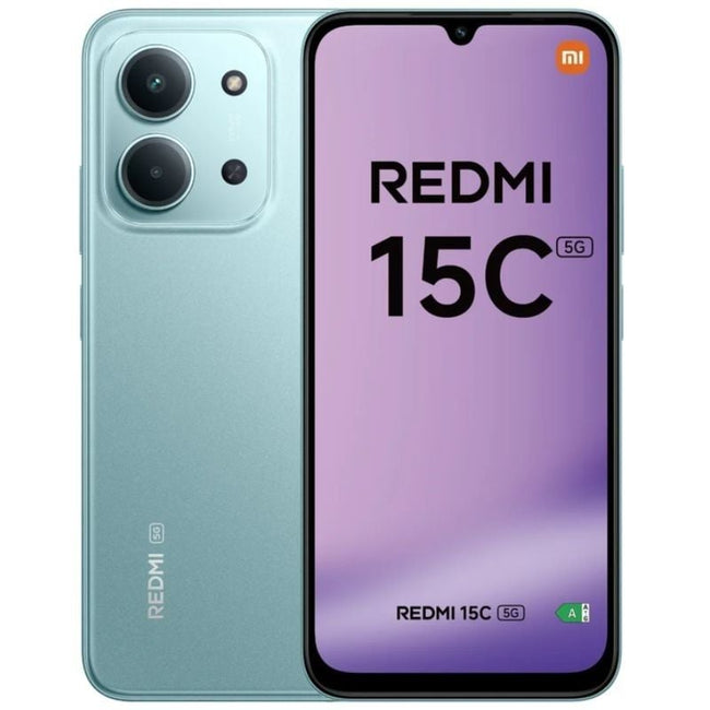 Smartphone Xiaomi Redmi 15C 4GB/ 256GB/ 6.9"/ 5G/ Verde Hover Image
