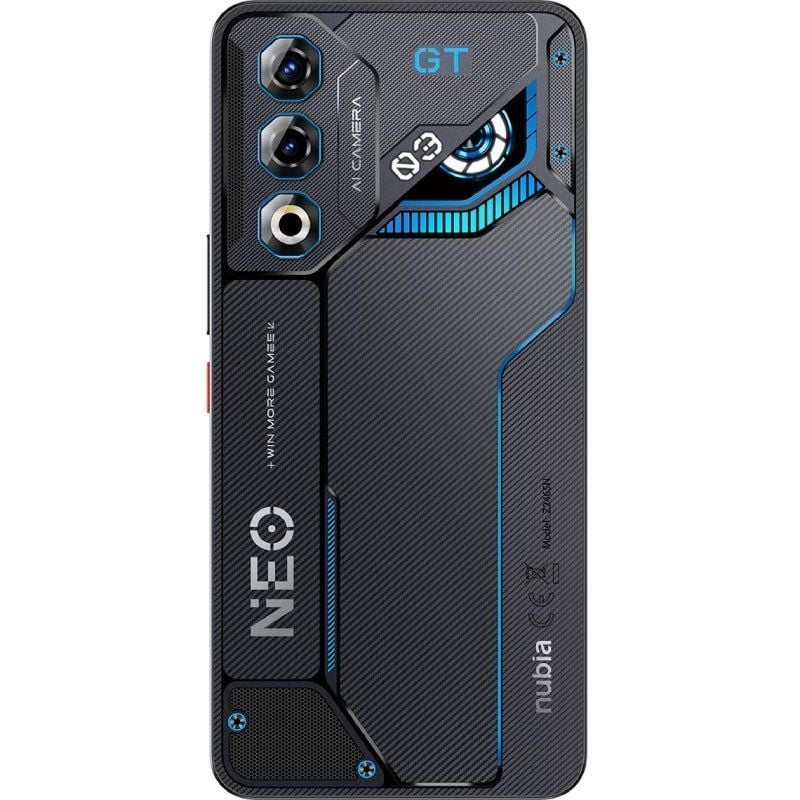 Smartphone ZTE Nubia Neo 3 GT 12GB/ 256GB/ 6.8"/ Negro