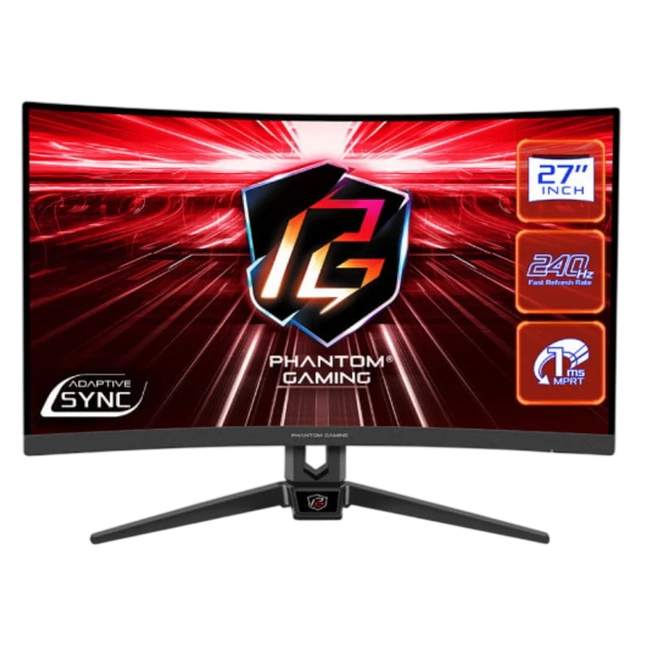 Asrock PG27F15RS1A 27 FullHD VA Curvo 240 Hz Freesync Negro - Monitor Gaming Hover Image