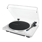 Audio-Technica AT-LP70XBTWS, record player (white/silver, integrated phono preamplifier, Bluetooth, fully automatic, belt drive)