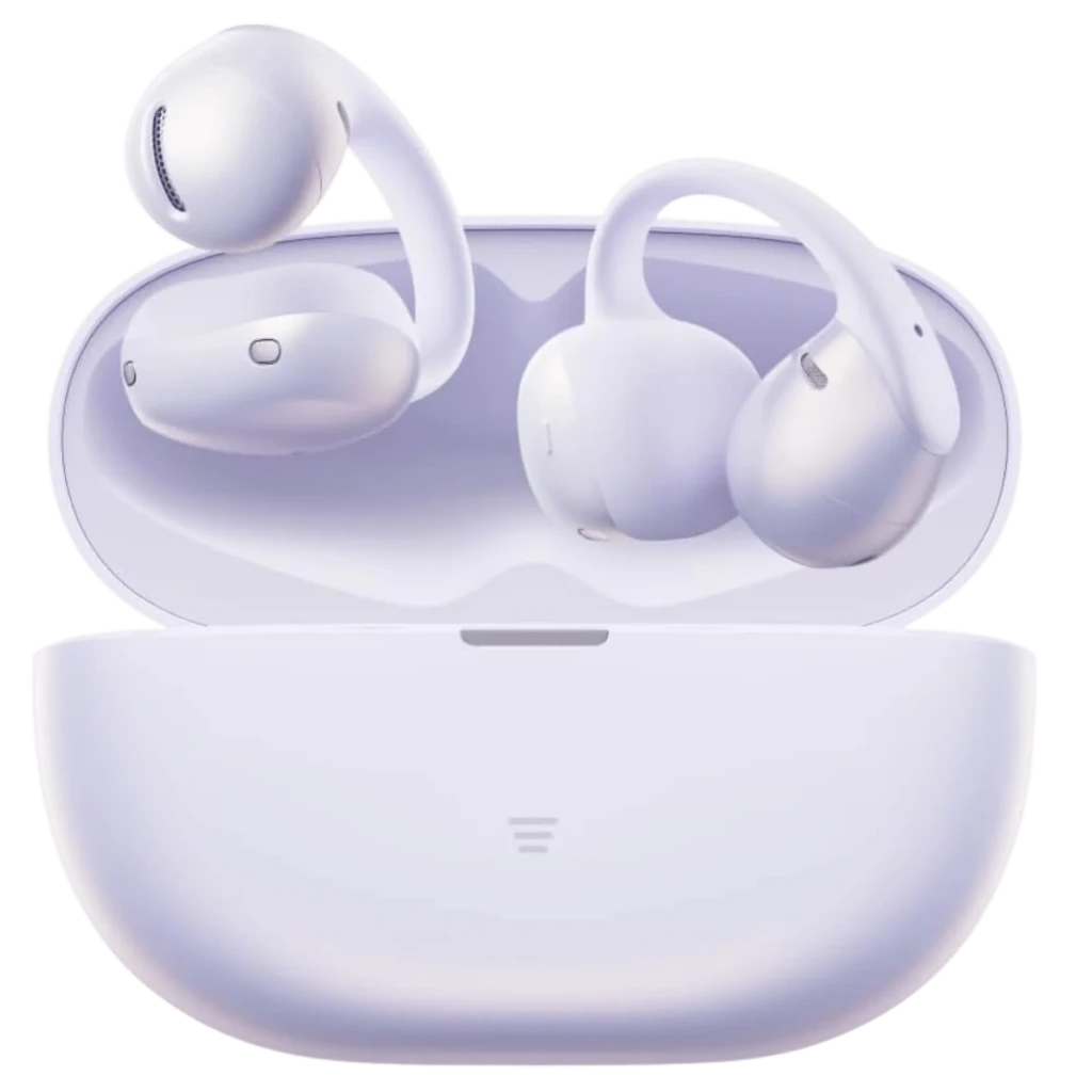 Shokz OpenDots Air Open-Ear Púrpura Bluetooth 6.1 36h IP55 Multipunto Auriculares inalámbricos