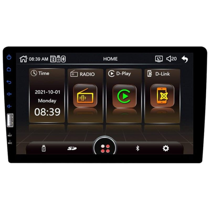 Autoradio RK-7120C 9 Bluetooth USB Carplay SD FM MP5