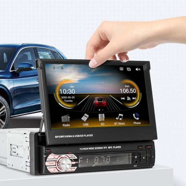 Autoradio 1 DIN SWM 9601C-S 7 pulgadas Bluetooth/Mirror Link/ Carplay/USB/Negro Main Image