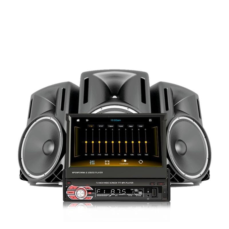 Autoradio 1 DIN SWM 9601C-S 7 pulgadas Bluetooth/Mirror Link/ Carplay/USB/Negro